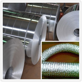 Chine Papier d'aluminium industriel 8011 8079 0.08mm à 0,11 millimètres pour le tuyau et le conduit avec la largeur 50mm 61mm fournisseur